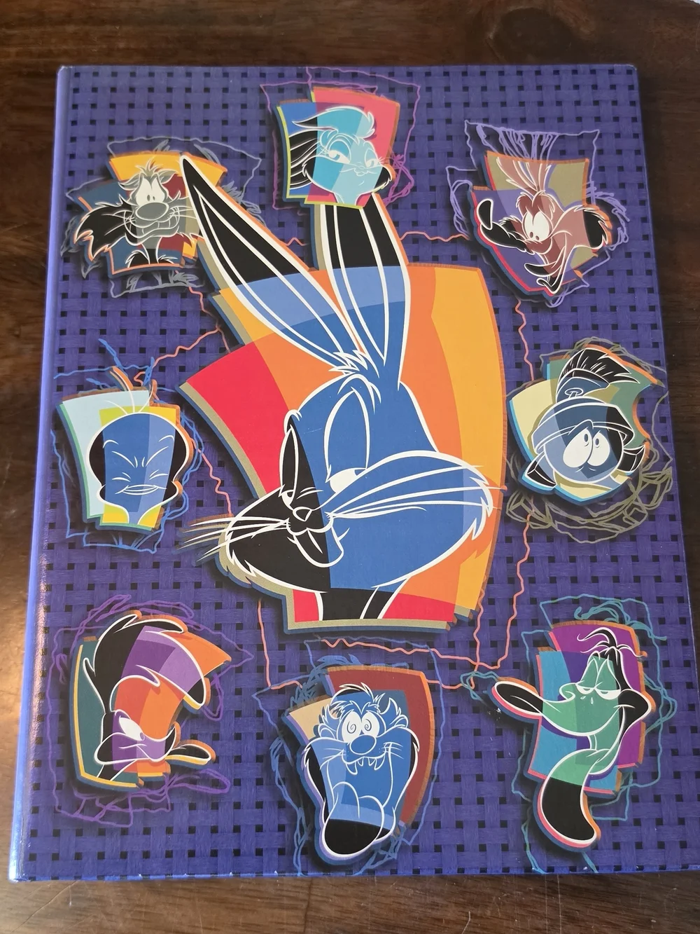 Looney Tunes Colorblock Bugs Bunny Photo Album Vintage